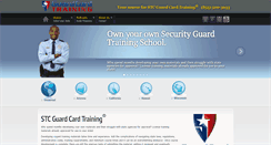 Desktop Screenshot of guardcardtraining.com